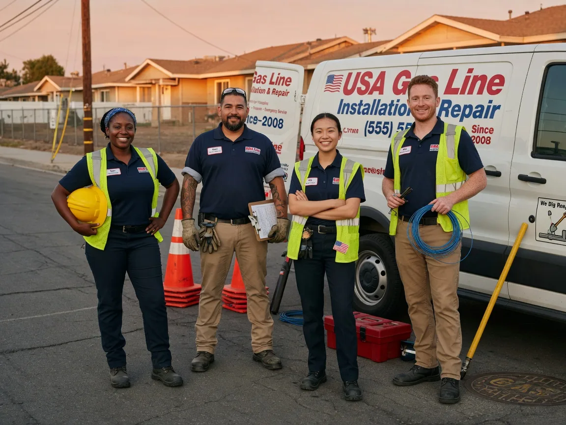 Gas Line Installation company in Crozier, VA